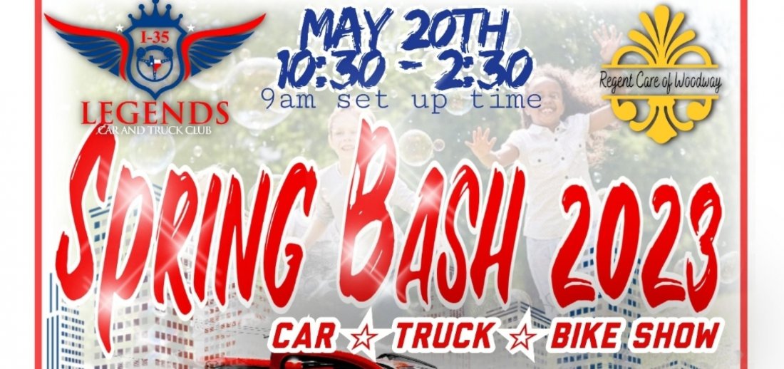 Spring Bash Community Event and Car, truck, and Bike Show, Regent Care