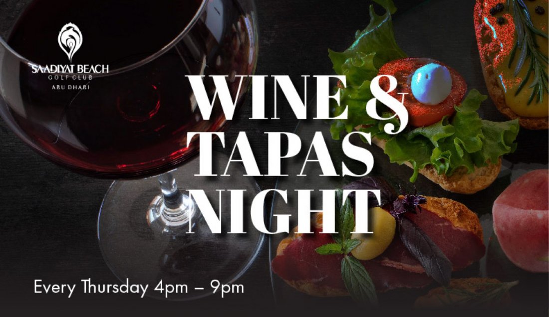 Wine & Tapas at Saadiyat Beach Golf Club, Saadiyat Beach Golf Club, Abu