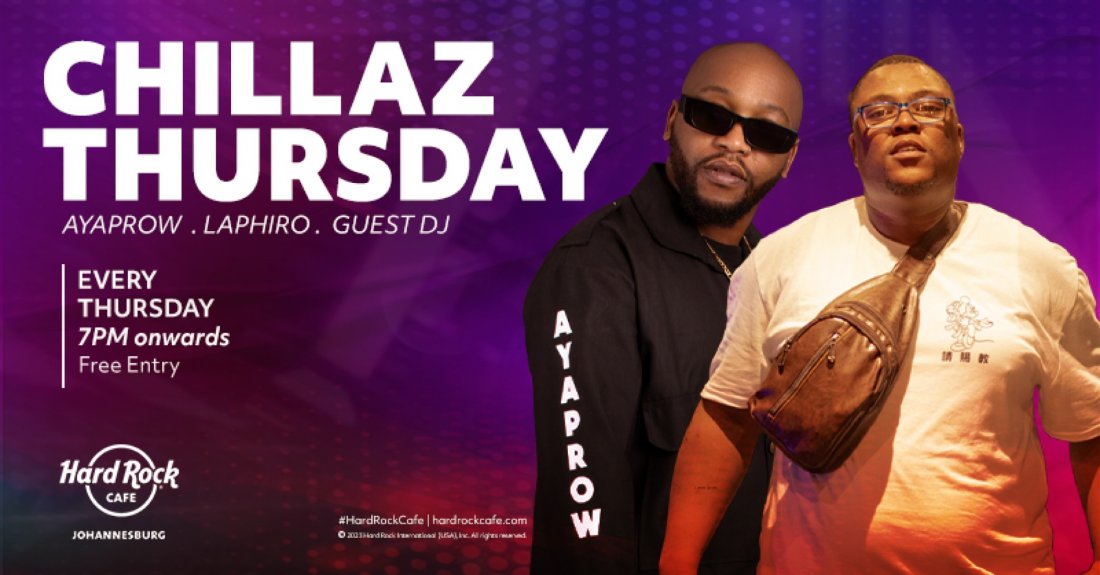Chillaz Thursdays , Hard Rock Cafe, 5th Street, Sandown, Sandton