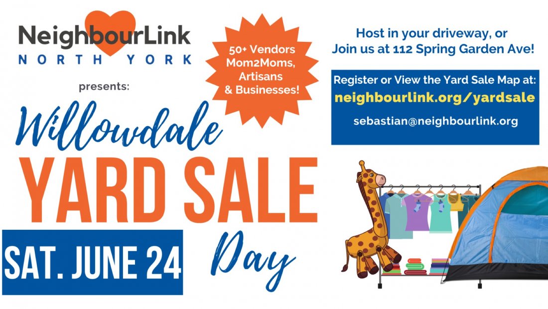 Willowdale Yard Sale Day , Spring Garden Church, Toronto, 24 June 2023
