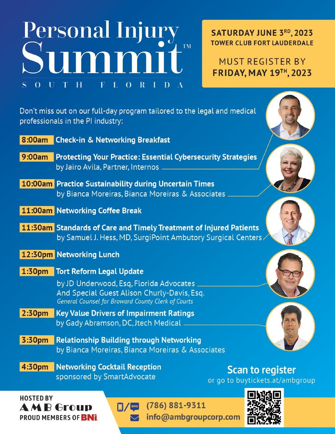 Personal Injury Summit (TM) South Florida, Tower Club Fort