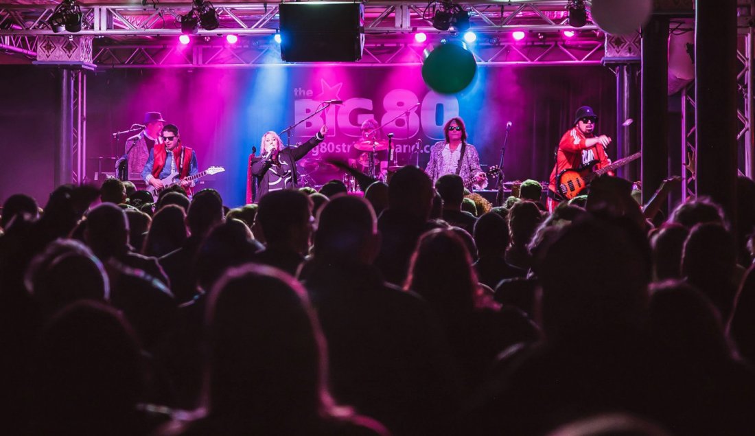 Party like its 1985 with Big 80s live at Greenwood Summer Concert