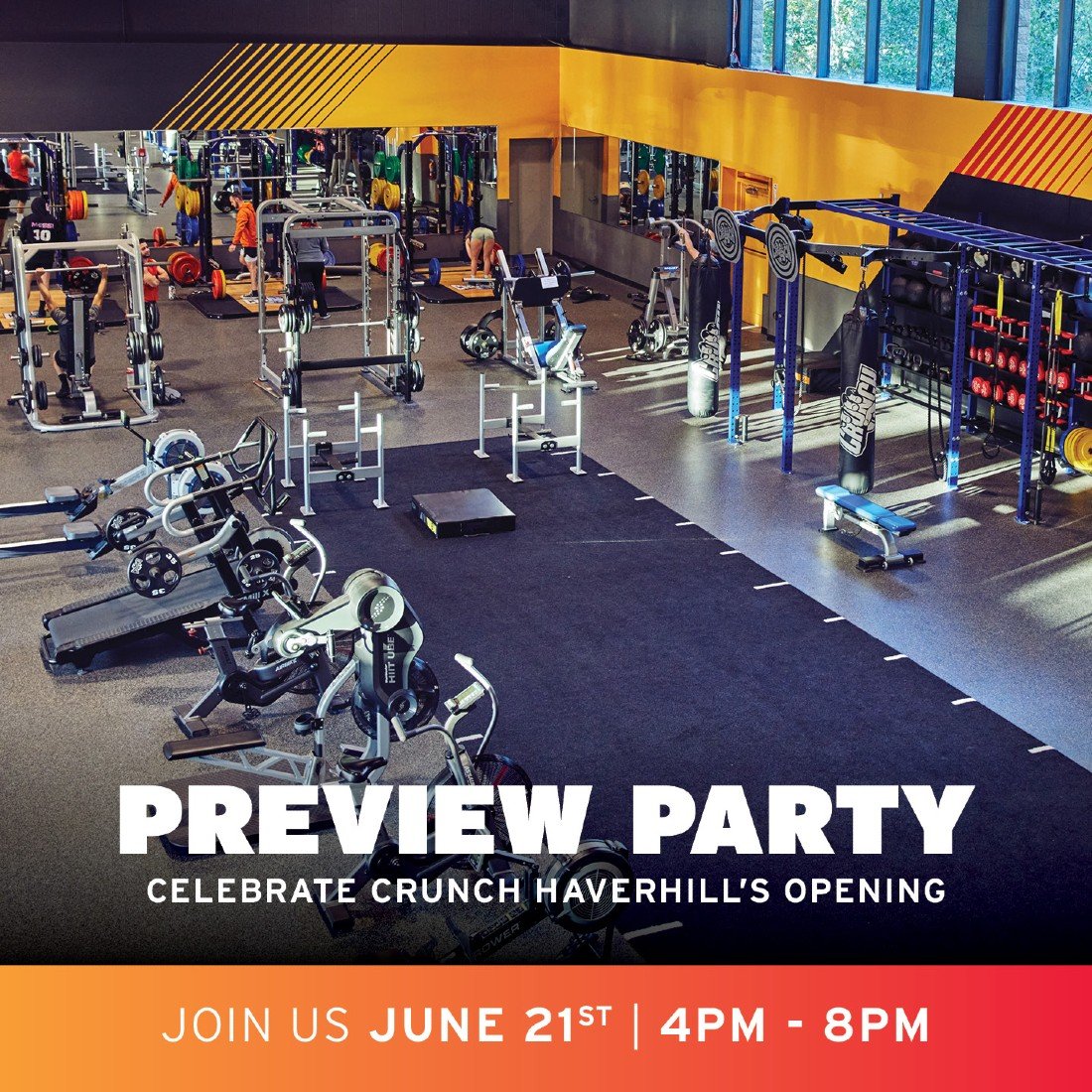 PreOpening Preview Party at Crunch Haverhill, Crunch Fitness