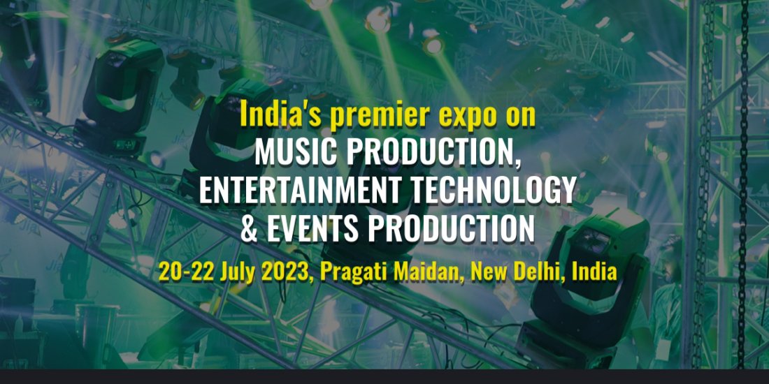 INDIA DJ EXPO 2023, Pragati Maidan, New Delhi, India, 20 July to 22