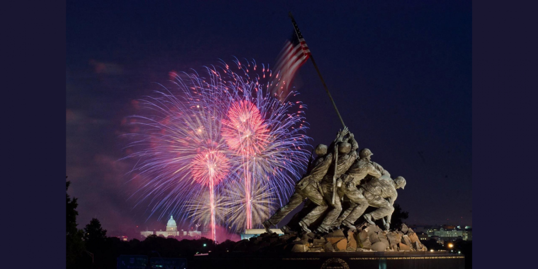 National Mall Independence Day Celebration Fireworks
