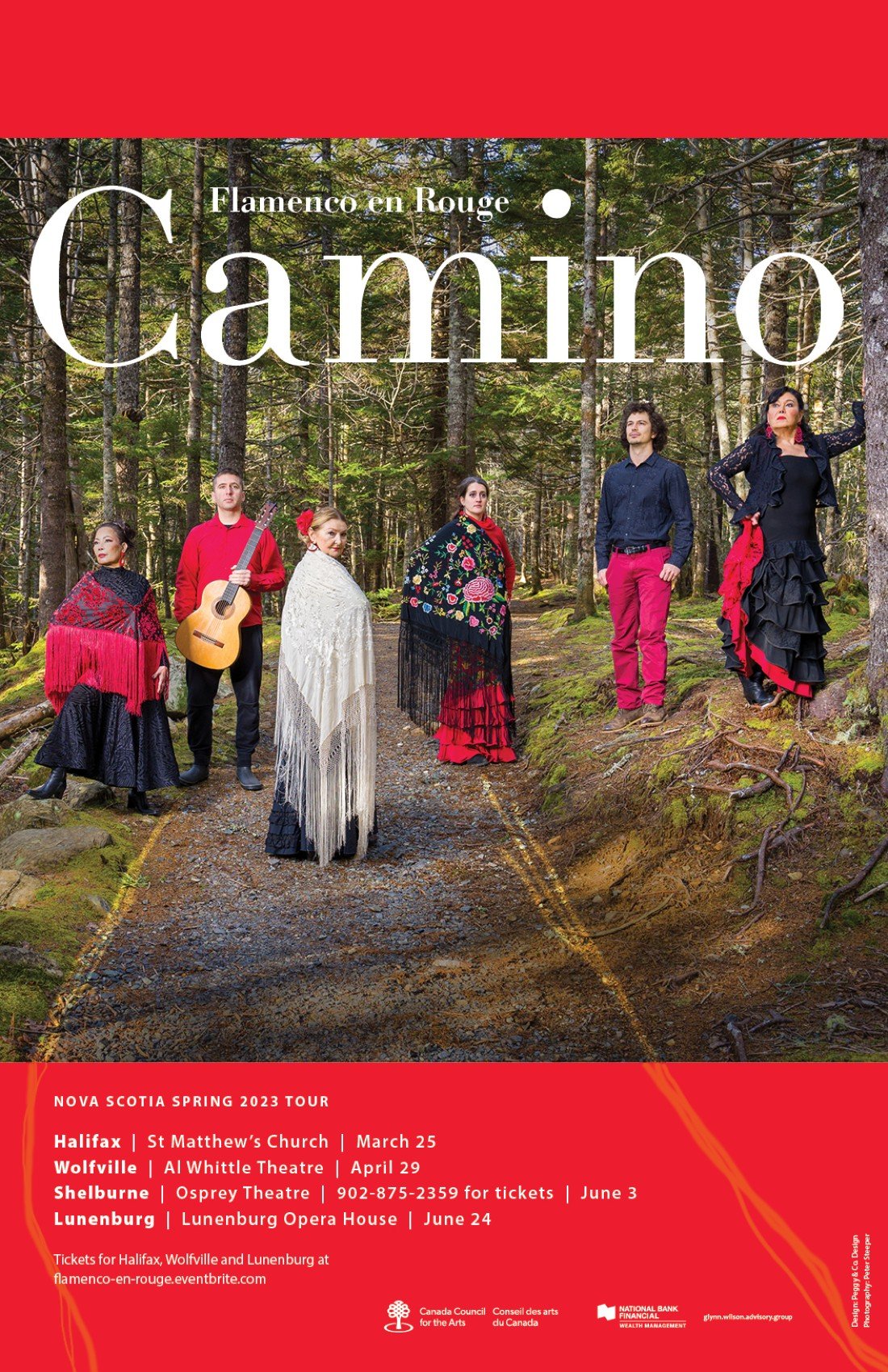 Flamenco en Rouge presents CAMINO!, Lunenburg Opera House, Lincoln