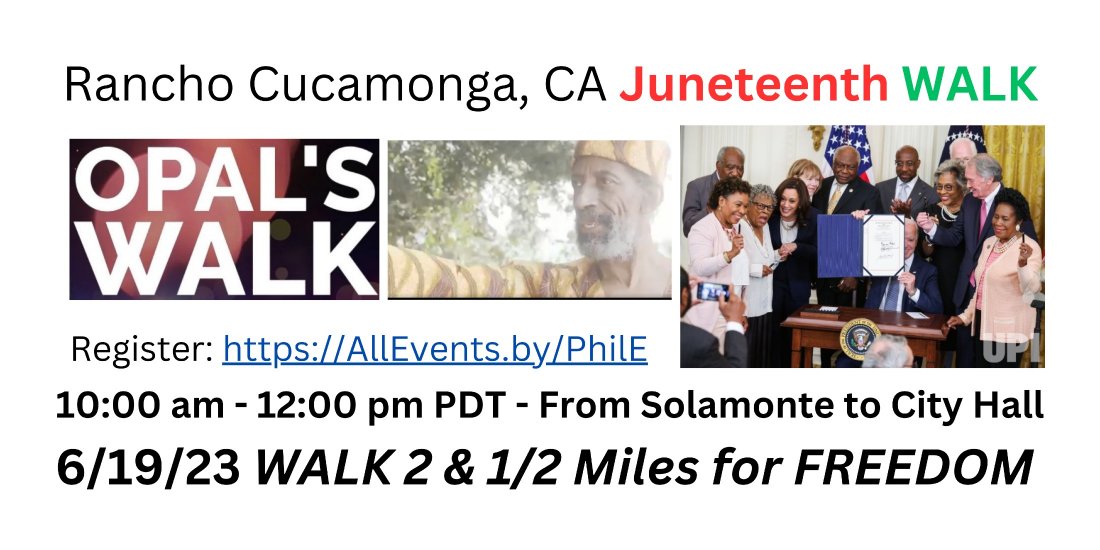 Rancho Cucamonga WALK 2 Tickets, Near Solamonte Apartments