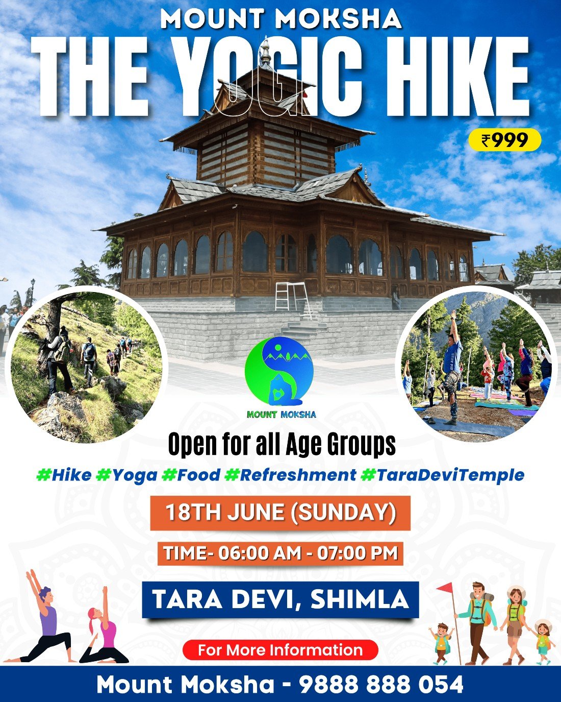The Yogic Walk Tara Devi, Shimla, Chandigarh Panchkula Road, Sector