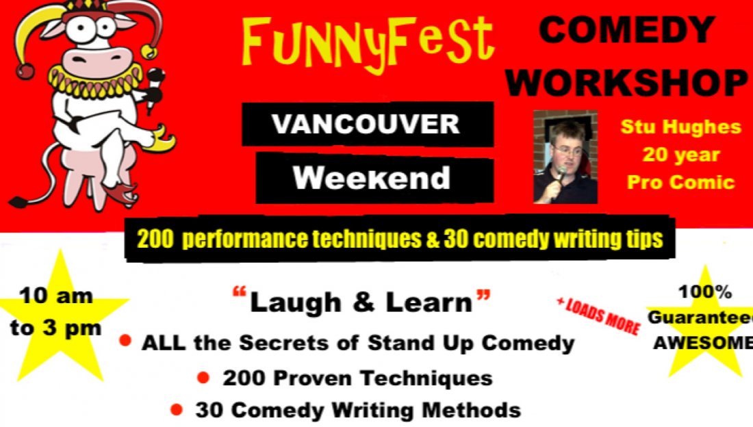 Vancouver Stand Up Comedy & Writing July 22 & 23, Vancouver