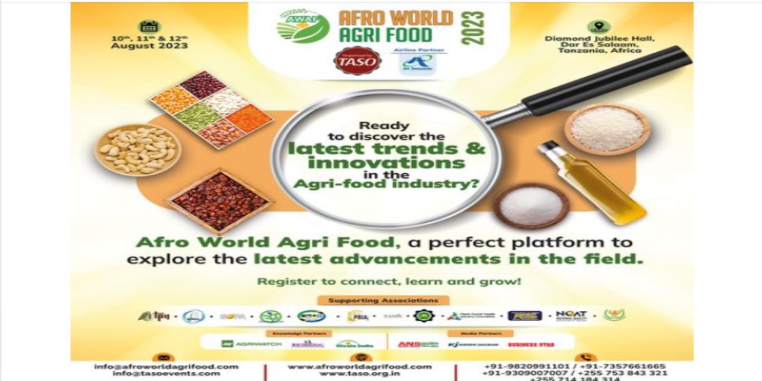 AFRO WORLD AGRI FOOD 2023, Diamond Jubilee hall at DarEs Salaam Tanzania Africa, Dar Es Salaam
