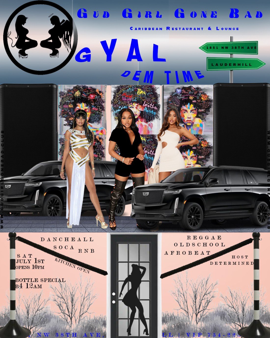 GUD GIRL GONE BAD PRESENT GYAL DEM TIME, 1851 NW 38th Ave, Lauderhill ...