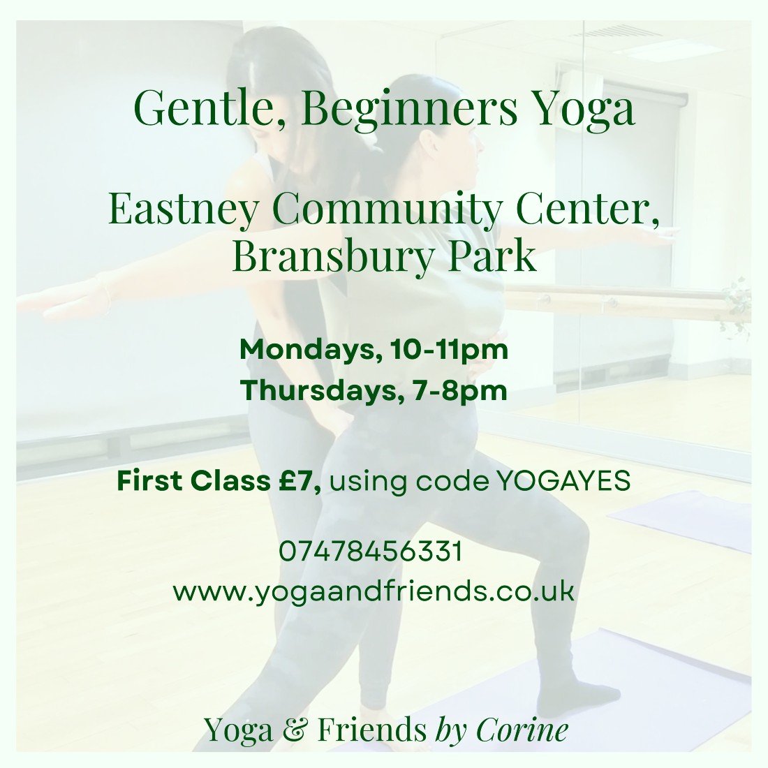 Gentle, Beginners Yoga Tickets, Eastney Community Centre, Portsmouth, June 19 to August 19