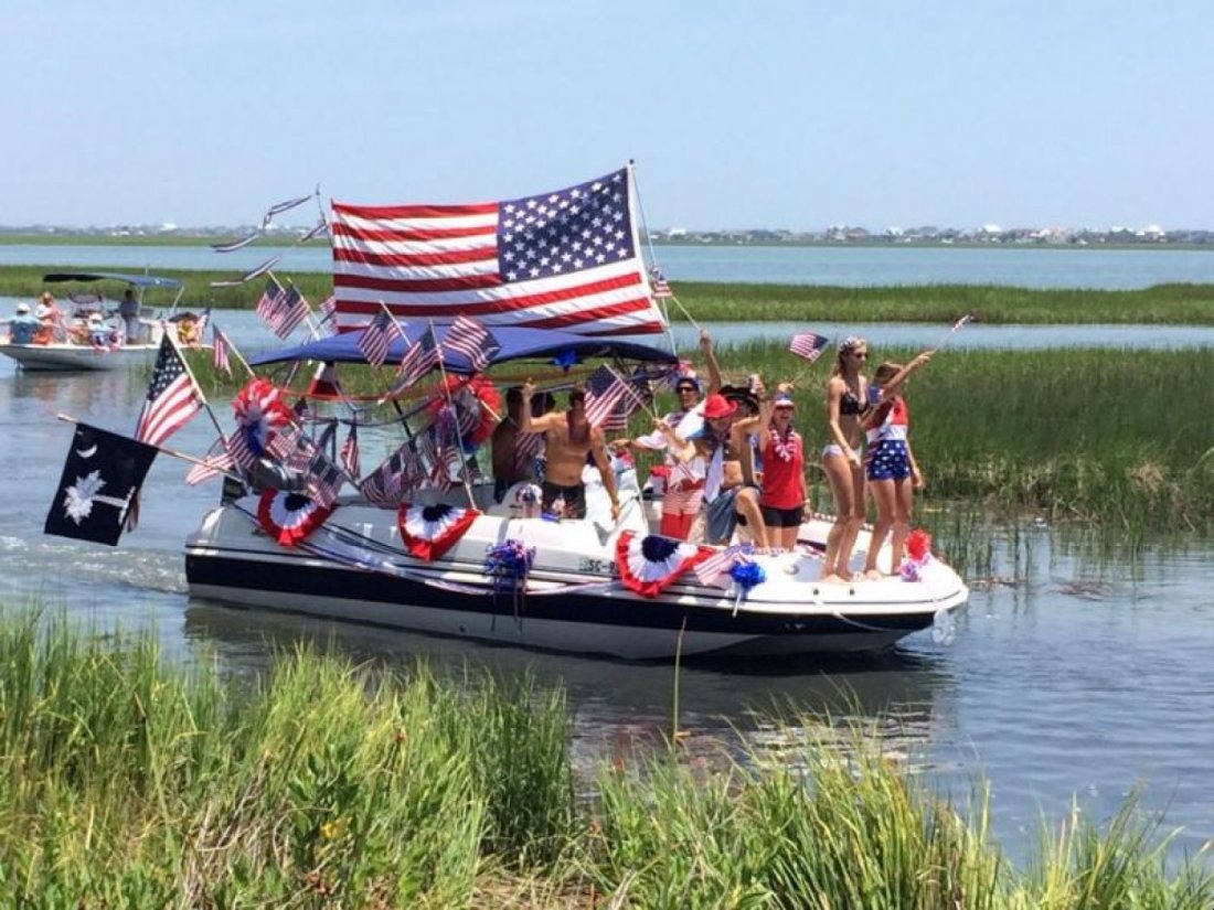 40th Annual Murrells Inlet 4th of July Boat Parade. , The Murrells