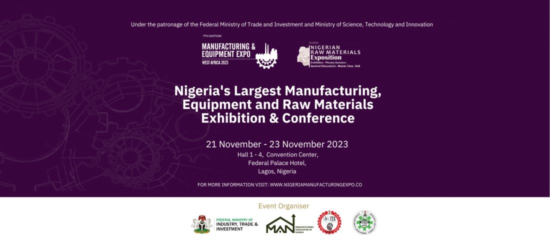 NME Expo The Nigerian Manufacturing & Equipment Expo , Convention