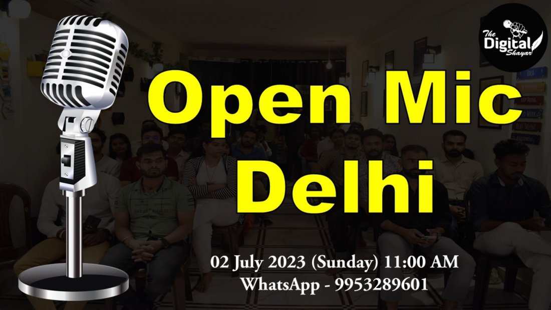 Open Mic Poetry in Delhi 02nd July 11 AM, Unmukt Studio, New Delhi, 2