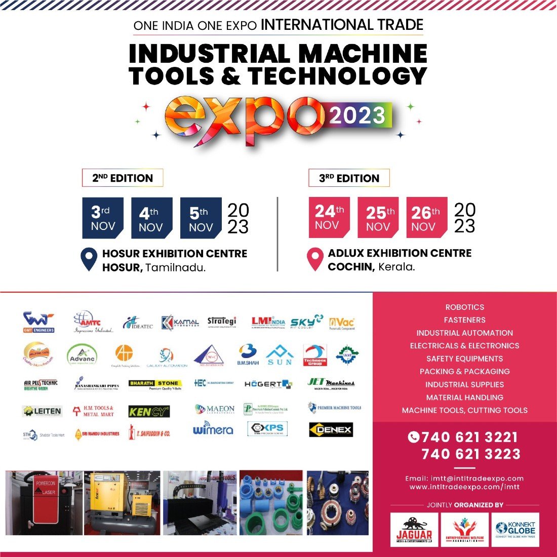 INDUSTRIAL MACHINE TOOLS & TECHNOLOGY EXPO-2023 (IMTT EXPO - 2023
