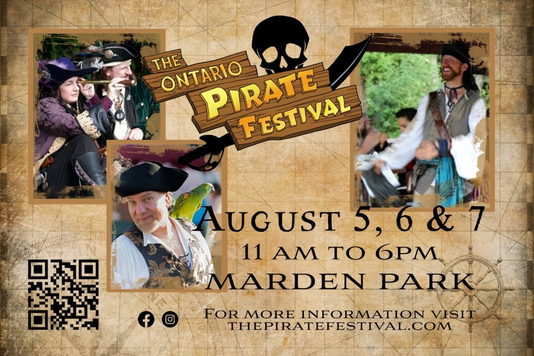 The Ontario Pirate Festival, Marden Park, Guelph, 5 August 2023