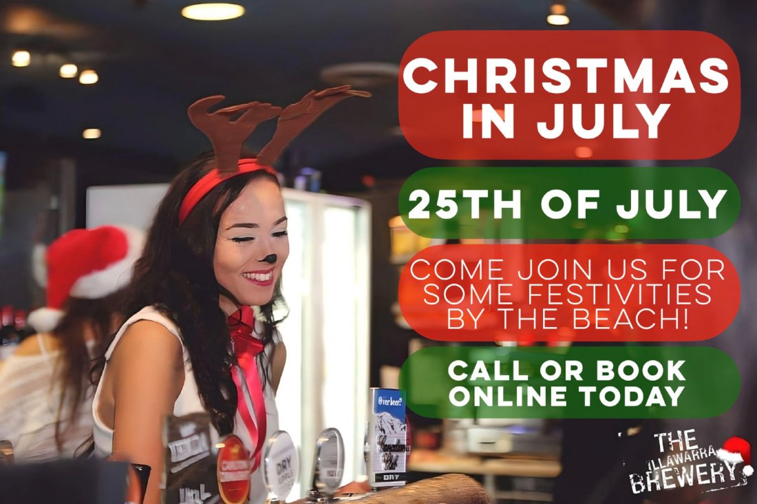 Christmas in July The Illawarra Brewery, The Illawarra Brewery