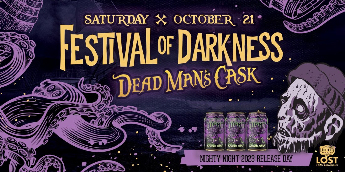 Festival of Darkness Zombie Beer Fest & Nighty Nighty 2023 Release