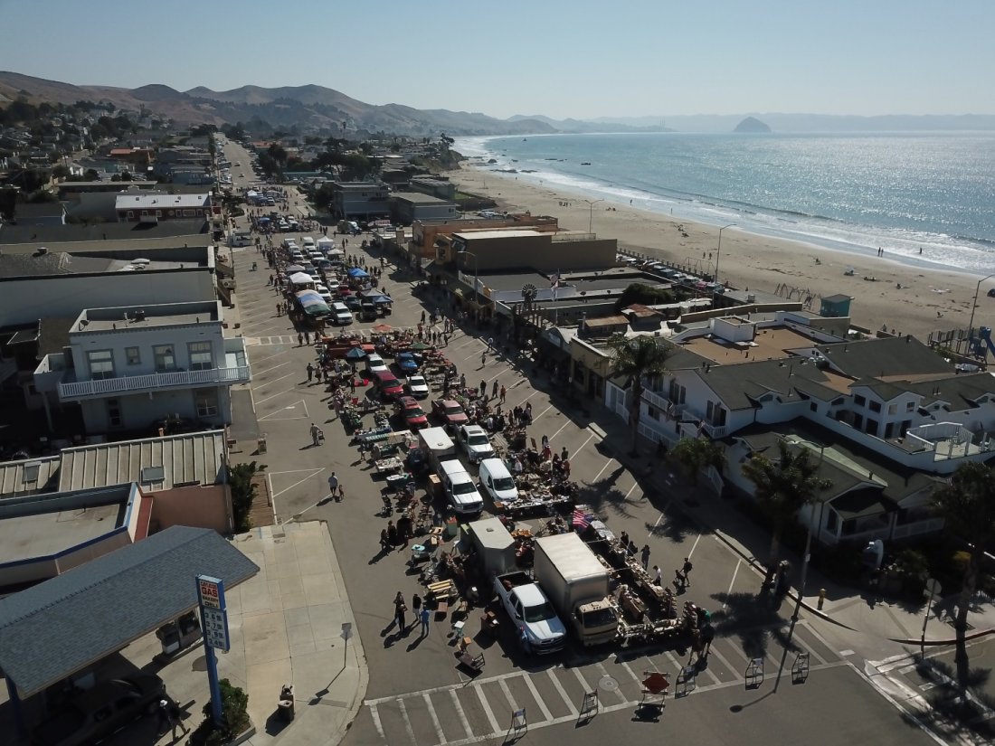 Cayucos Antique Street Faire, Downtown Cayucos, October 15 2023