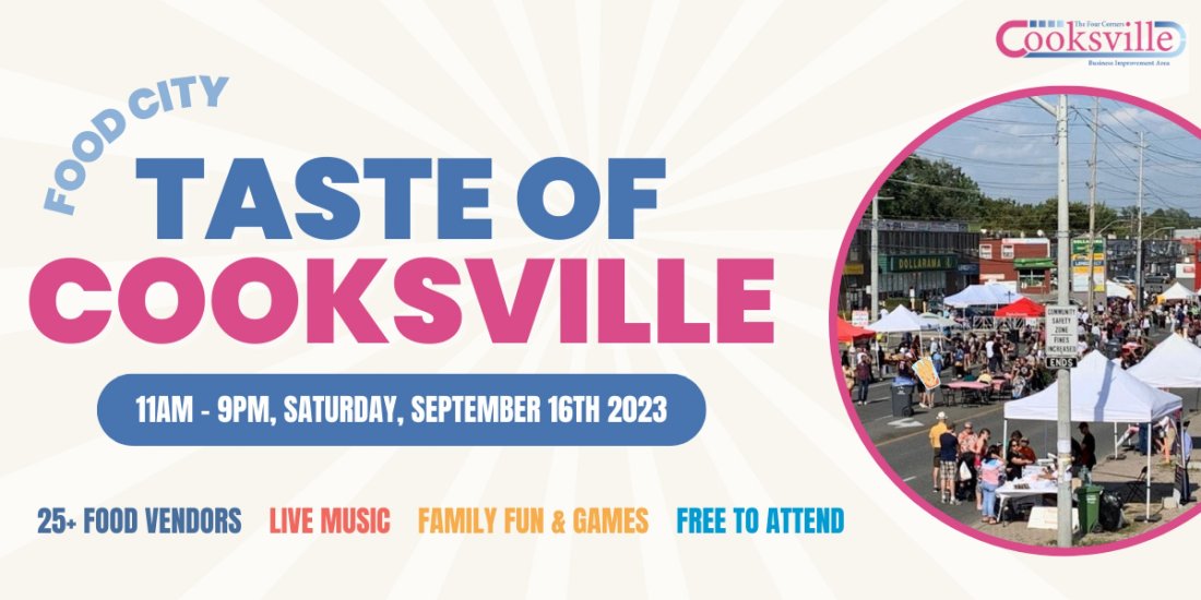 Taste of Cooksville Street Festival Celebrating Local Restaurants