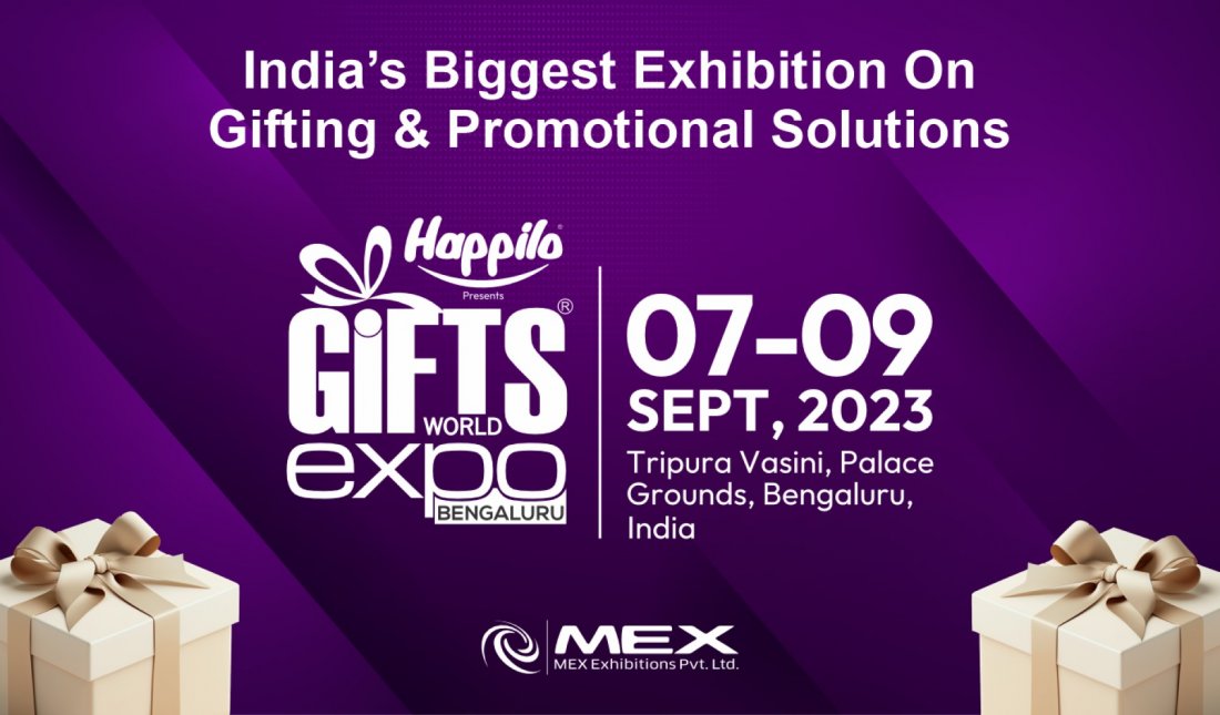 Gifts World Expo 2023 Bengaluru Edition, Tripura Vasini White Petals, Bangalore, 7 September