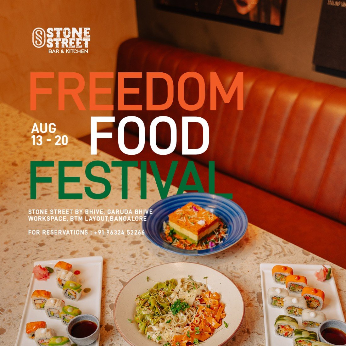 Freedom Food Festival, Stone Street by BHIVE, Garuda BHIVE Workspace