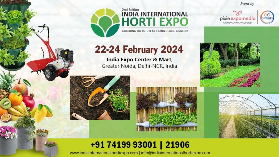 India International Horti Expo, INDIA EXPO CENTRE & MART, Greater Noida