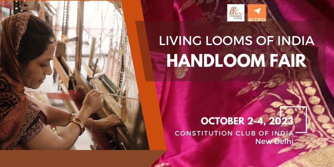 Living Looms of India Handloom Fair, Constitution Club of India, New