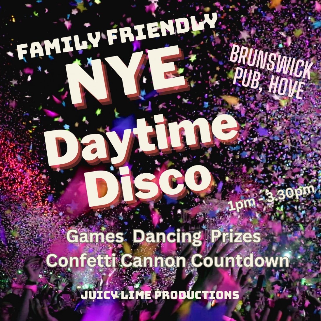 NYE Family Daytime Disco, 31 December | Event in Brighton | AllEvents
