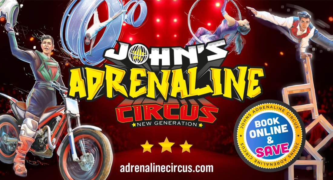 Johns Adrenaline Circus Broken Bow, NE, Custer County Fairgrounds