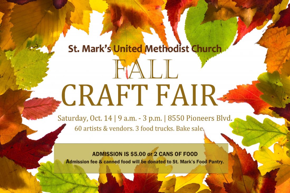 St. Marks Fall Craft Fair, St. Mark's United Methodist Church, Lincoln, October 14 2023