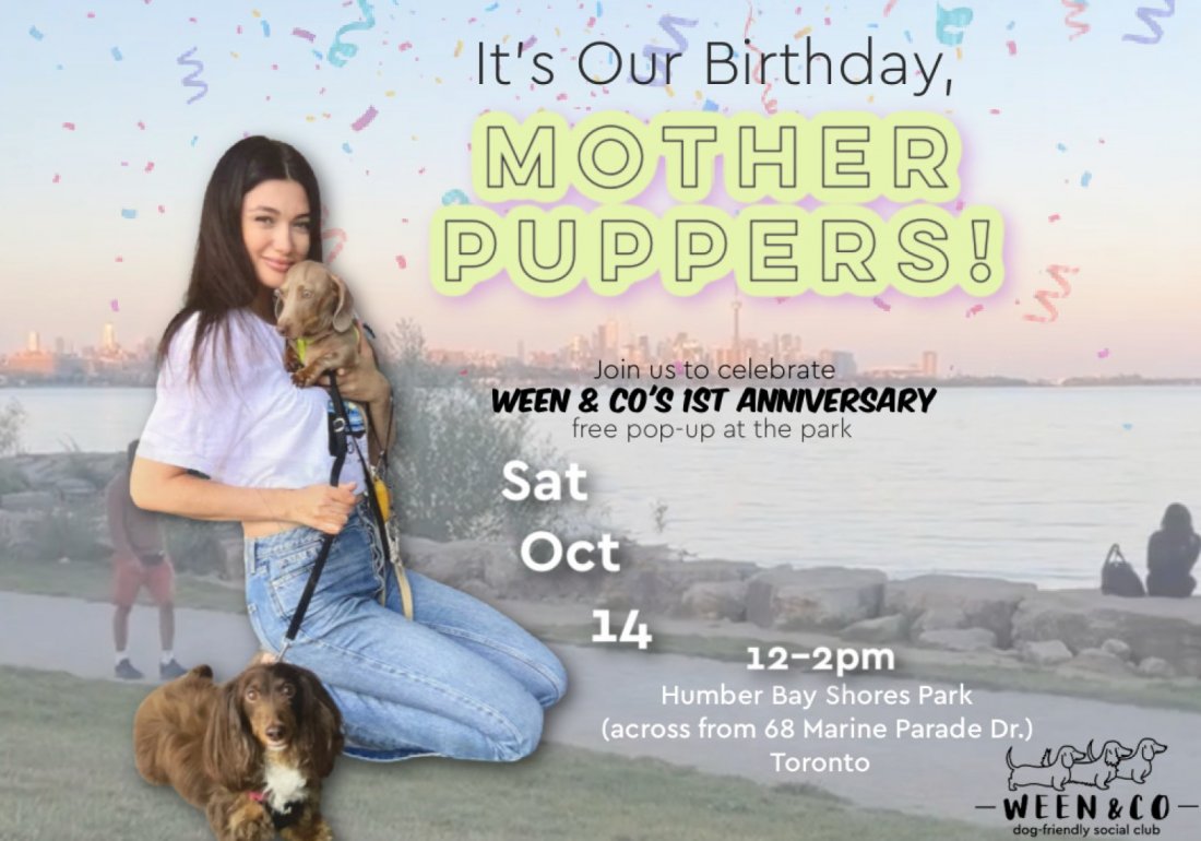 Ween & Cos 1st Anniversary: Pop-Up In The Park, Humber Bay Shores Park ...