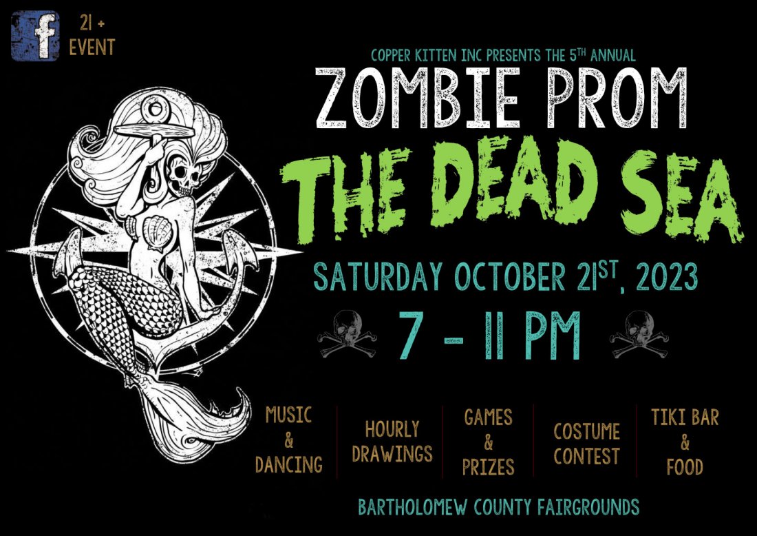 2023 Zombie Prom The Dead Sea, Bartholomew County Fairgrounds