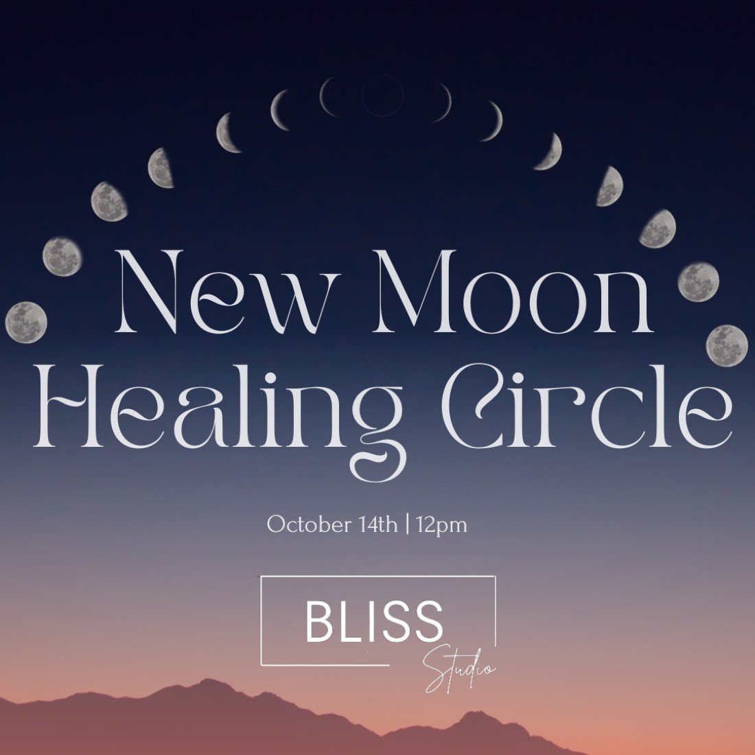 New Moon Healing Circle Integrative Journaling, Movement, and Sound