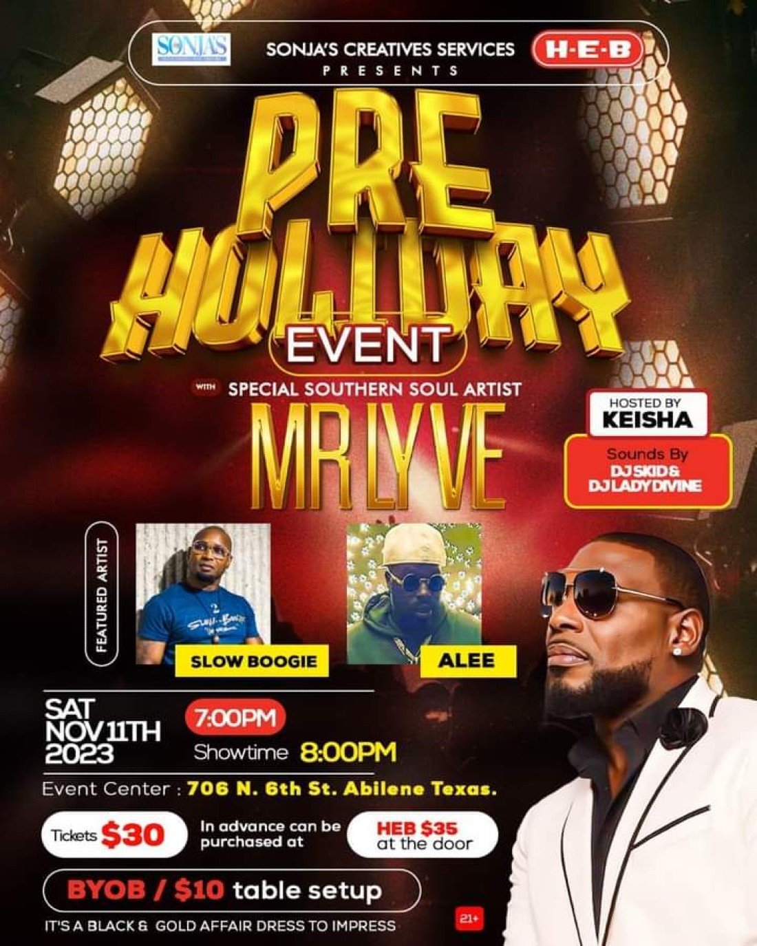 Pre Holiday Concert Event , 706 N 6th St Event Center , Abilene, 11