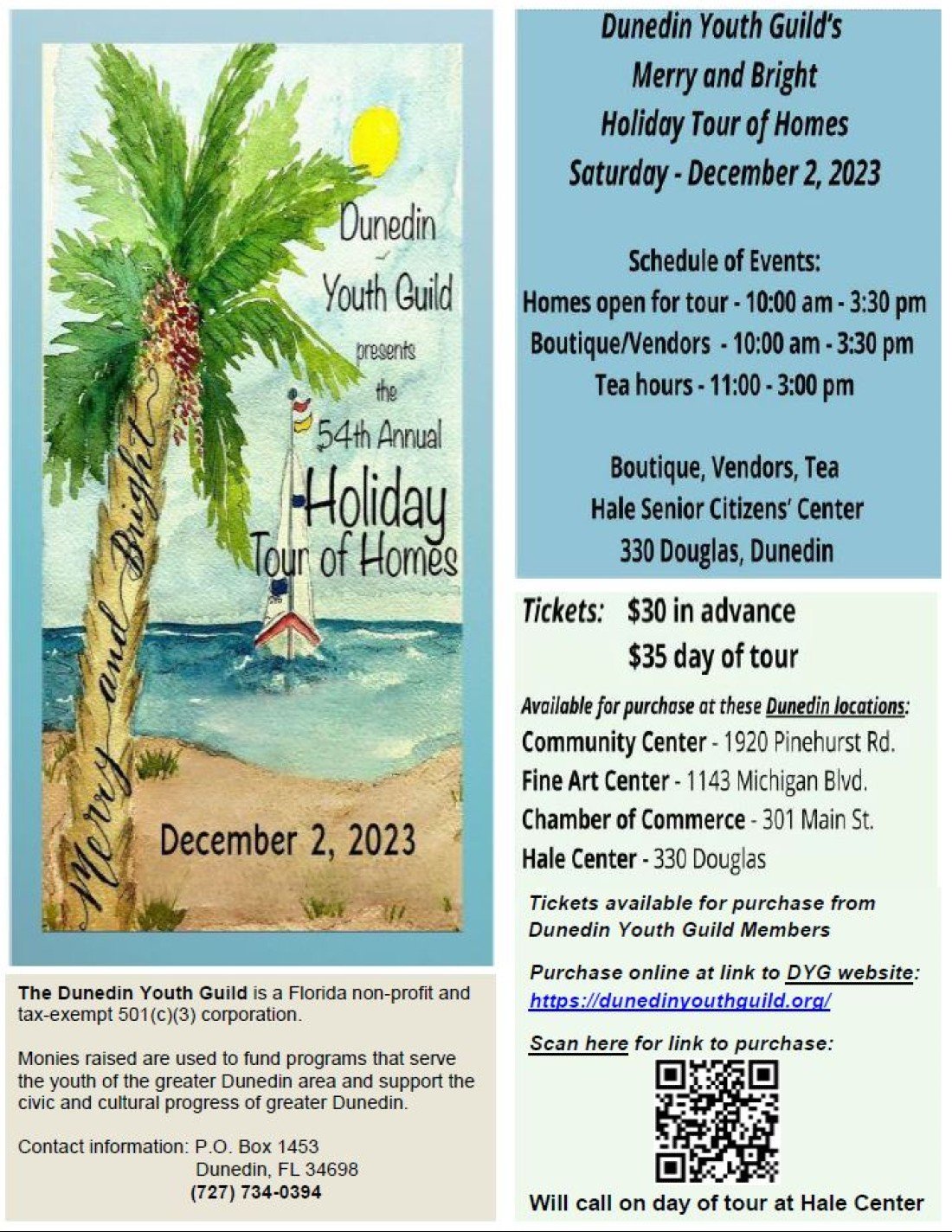 Dunedin Youth Guilds 54th Annual Holiday Tour of Homes, Dr. William E