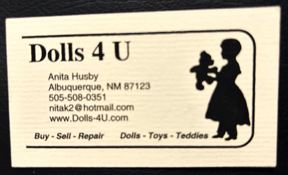 Albuquerque Doll & Toy Sale, Grace Church Gym, Albuquerque, 11 November