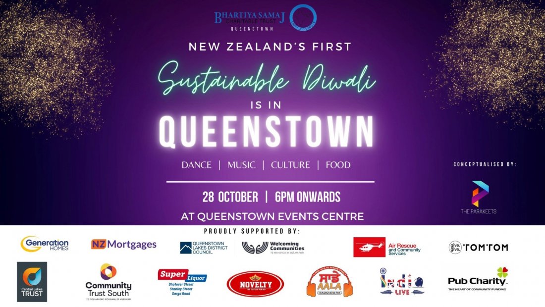 Queenstown Diwali 2023, Queenstown events centre, October 28 to October 29 AllEvents.in