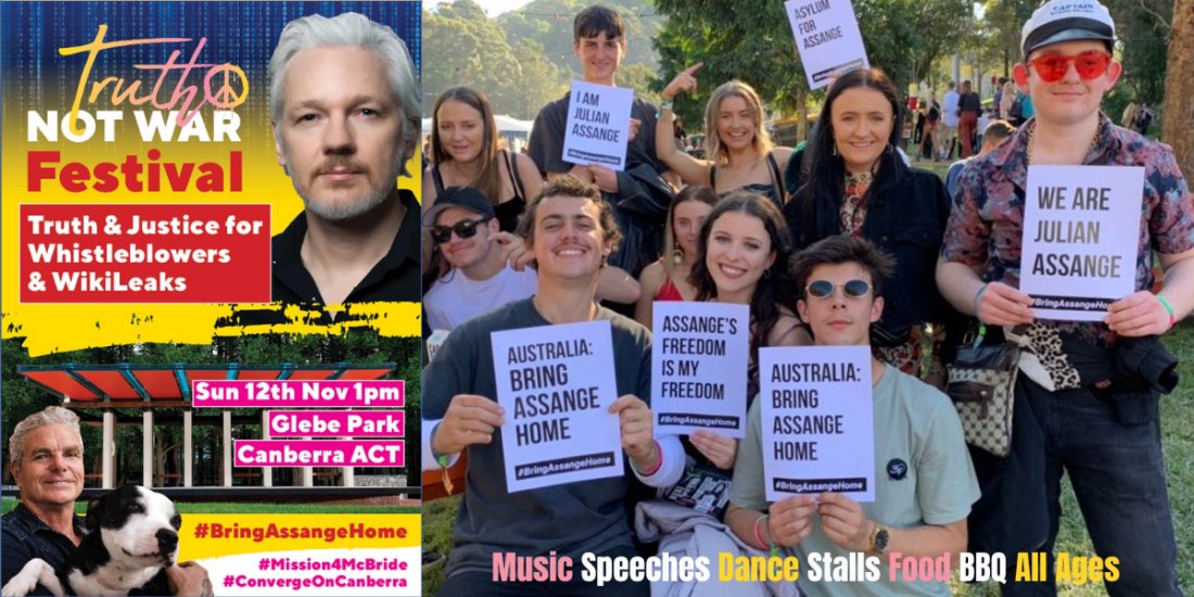 Family Festival of Truth for Whistleblowers & WikiLeaks, Glebe Park