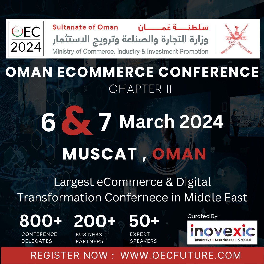 Oman Ecommerce Conferemce , Oman Convention & Exhibition Centre, Masqat