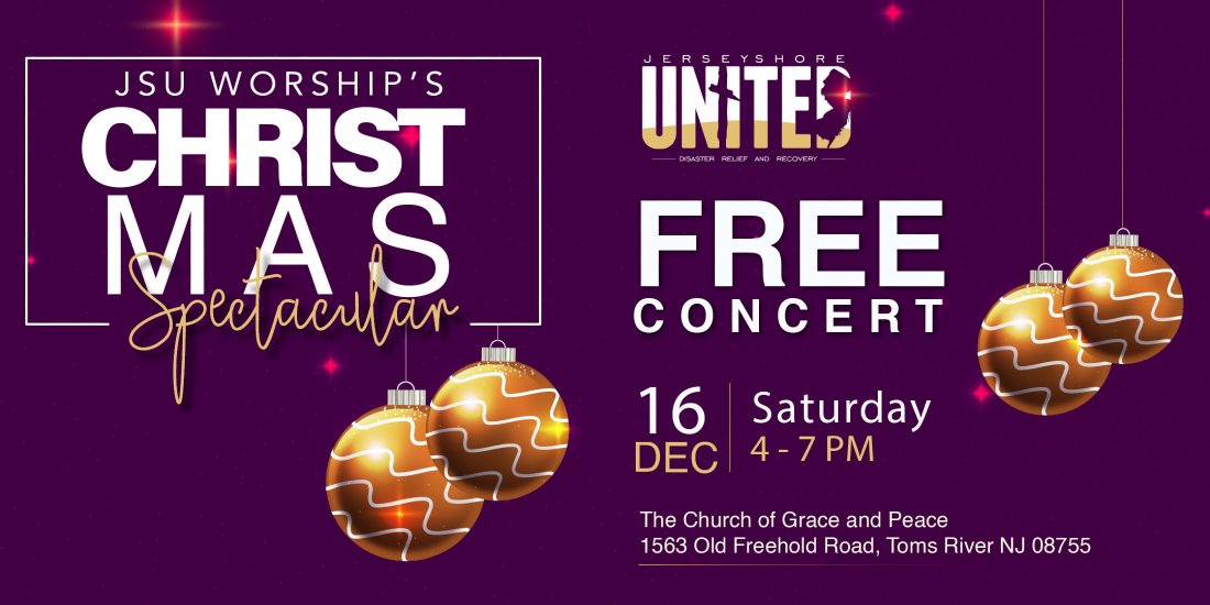 JSU Worships CHRISTmas Spectacular, The Church of Grace & Peace, Old