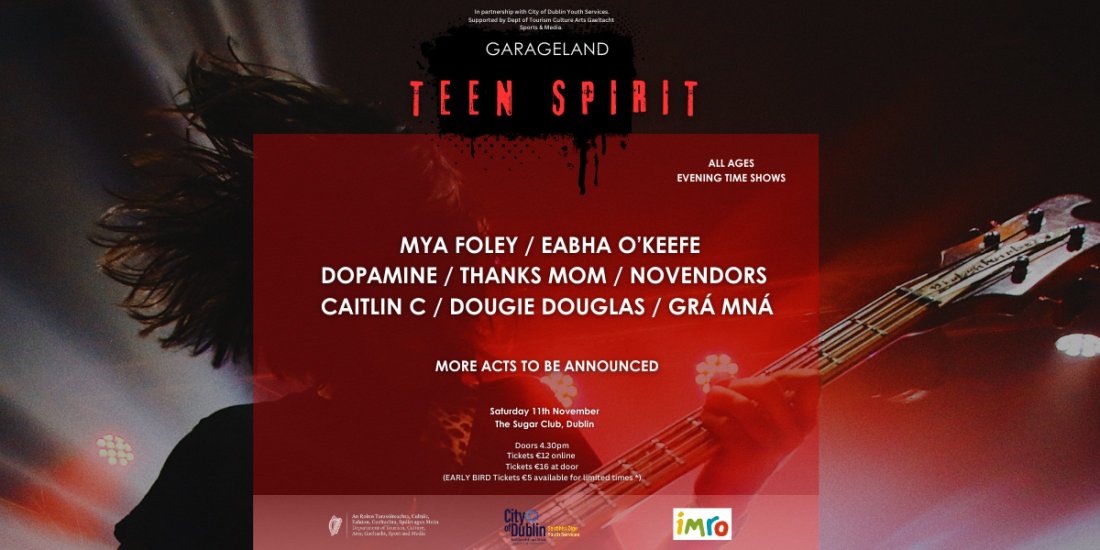 Garageland Teen Spirit Presents Thanks Mom at The Sugar Club, The