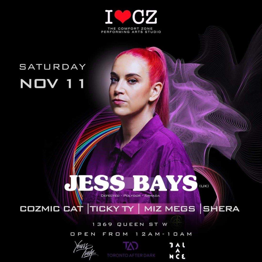 Comfort Zone I ️ CZ, The comfort zone, Toronto, November 11 to November