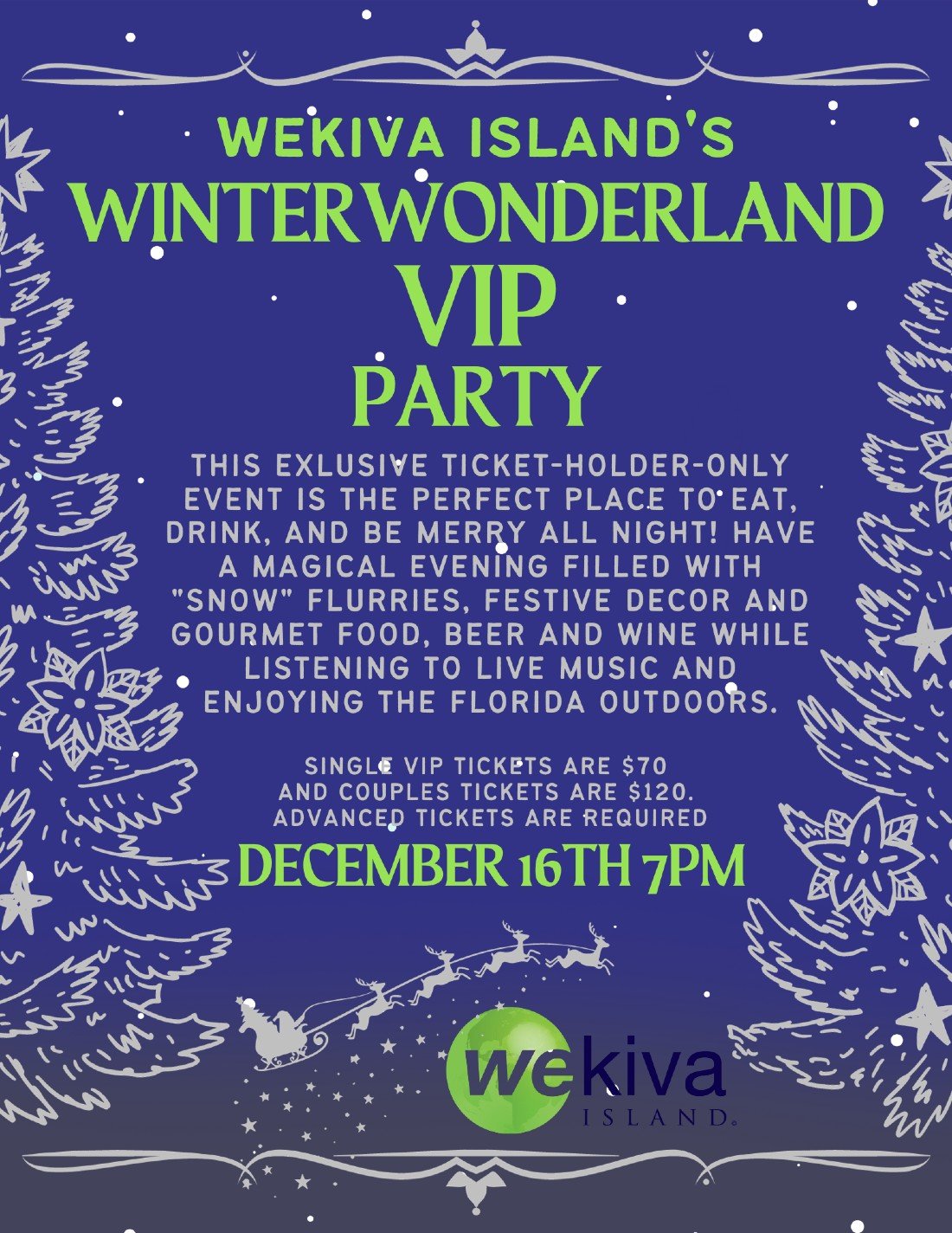 Winter Wonderland VIP Party , Wekiva Island, Longwood, December 16 2023