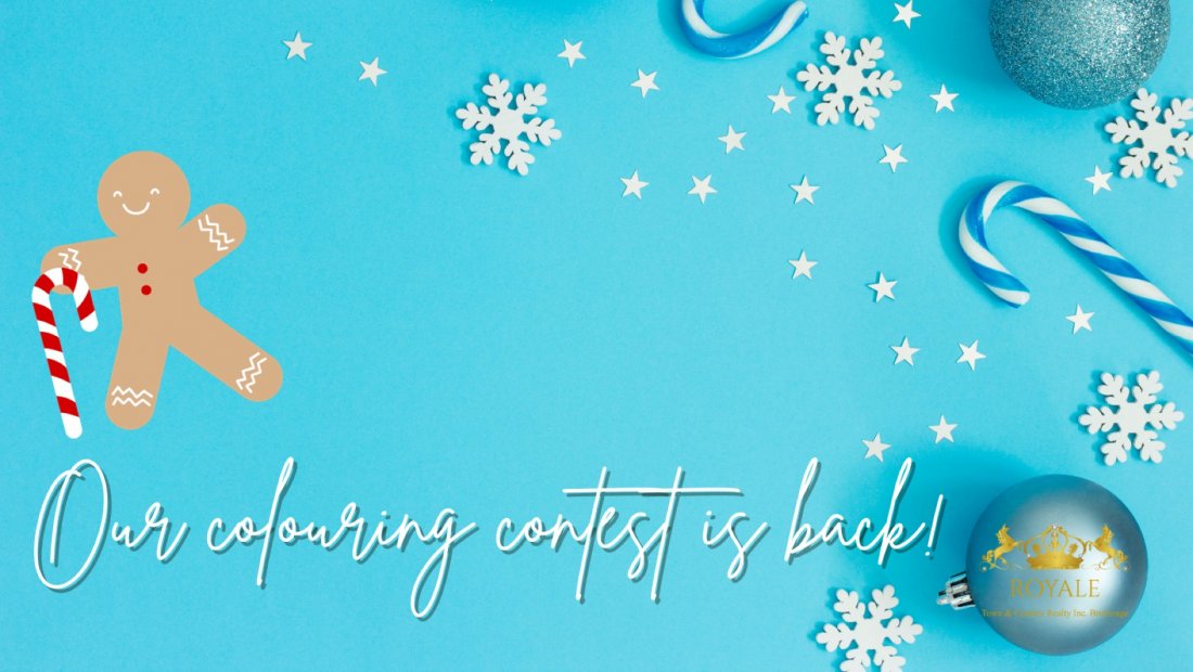 Christmas Colouring Contest!, November 17 to December 8 Online Event