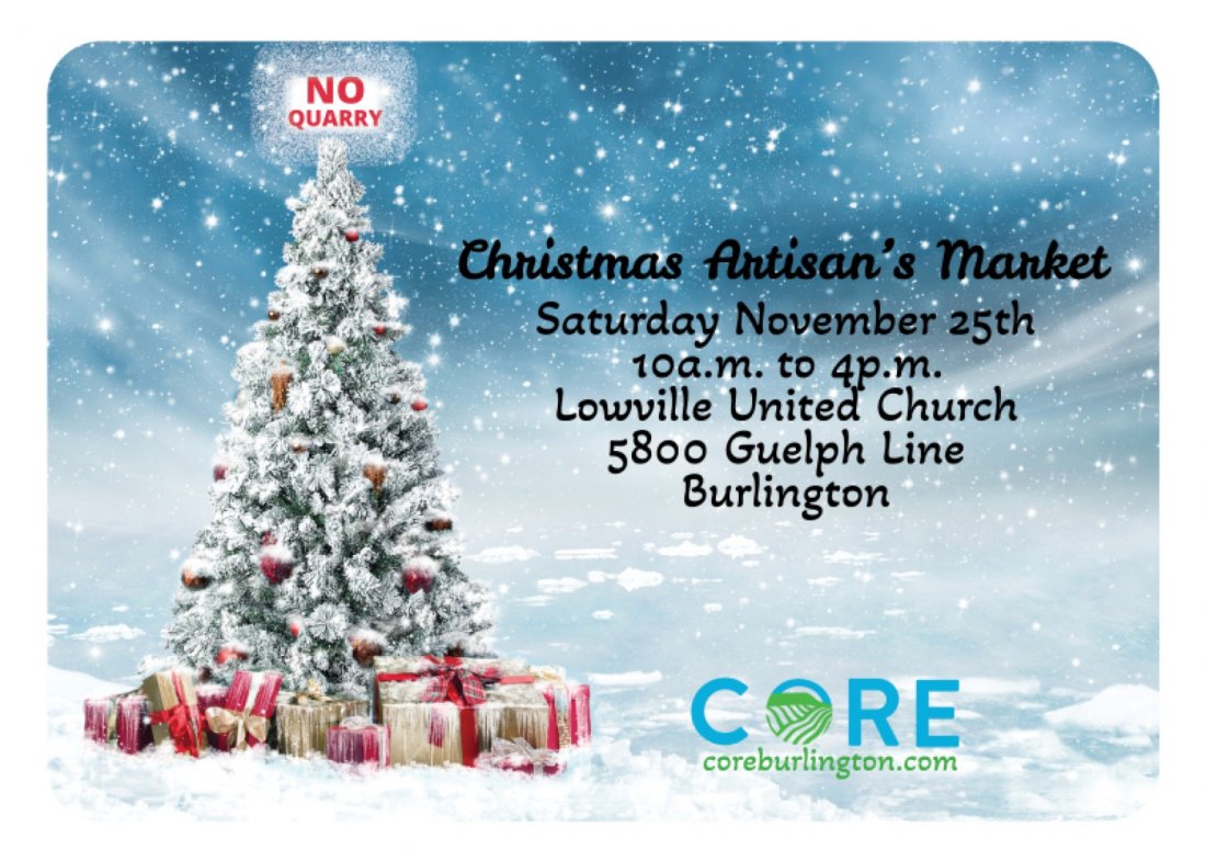 Christmas Artisans Market Tickets, Lowville United Church, Burlington
