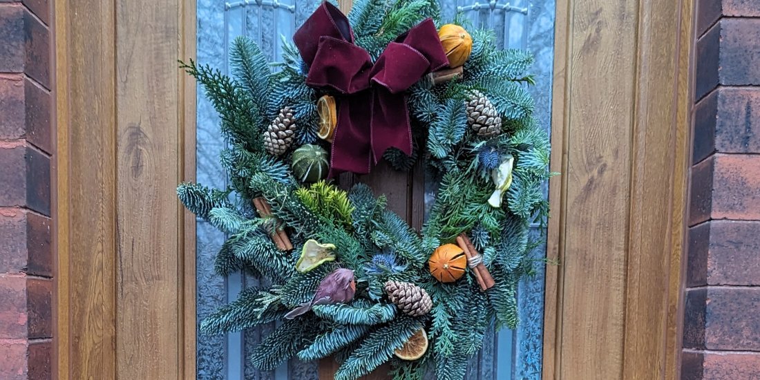Stomping Ground Christmas Wreath , Stomping Ground Coffee