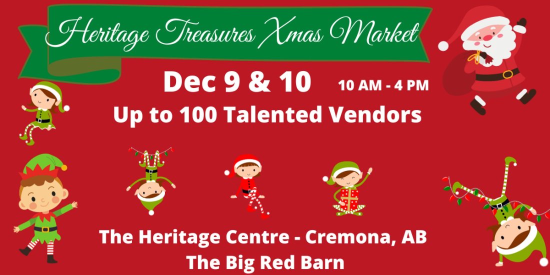 Heritage Treasures Christmas Market, The Heritage Centre by Mountain
