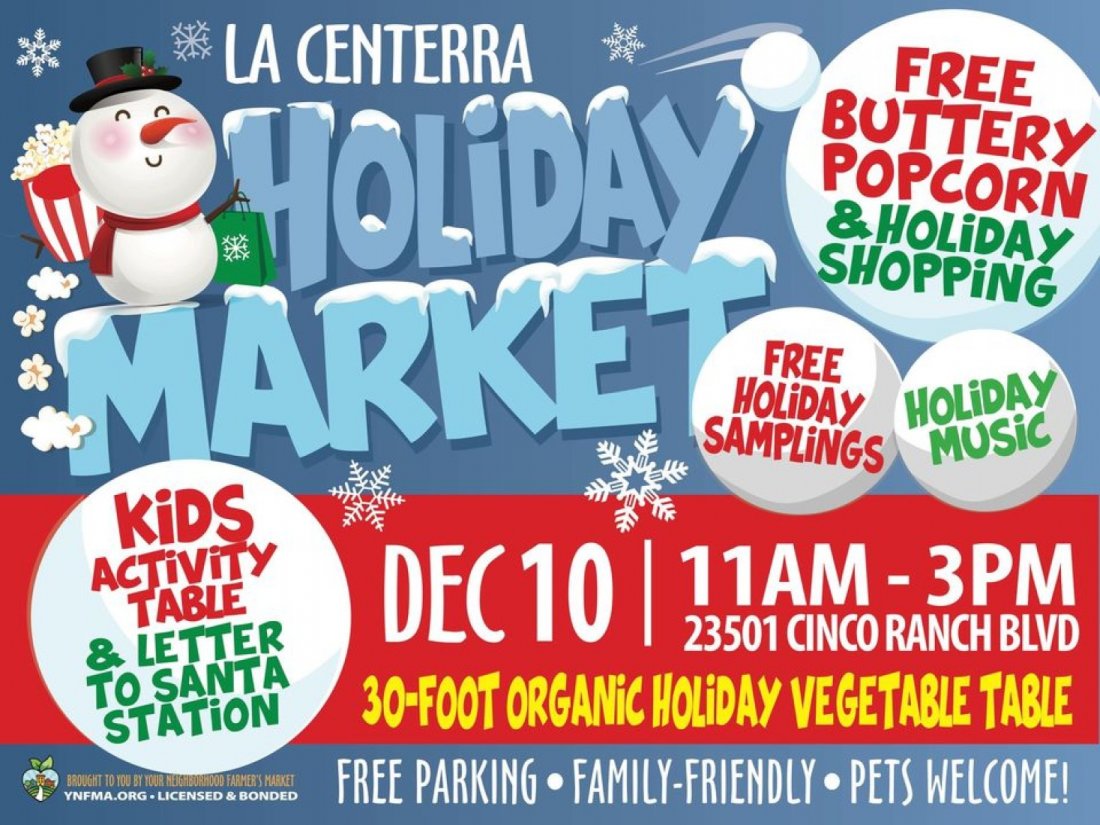 La Centerra Holiday Market, La Centerra, Katy AllEvents.in